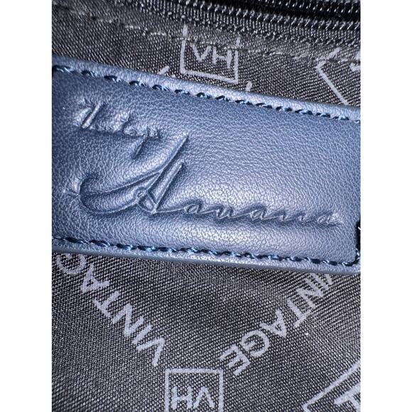 Vintage Havana Camo Nylon Crossbody Bag w Guitar Strap Hangtag Logo - Picture 3 of 9